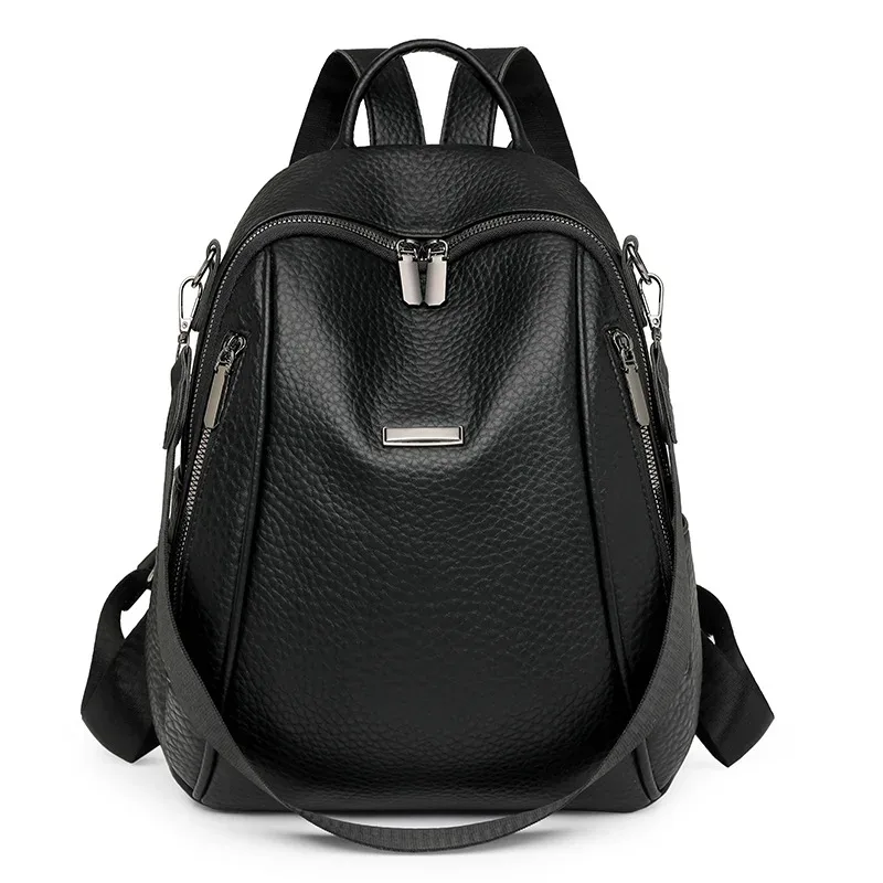 nouveauté vente chaude sac à dos en polyuréthane sac à main pour femmes dames sacs à dos de mode, sac vintage convertible pour voyage, travail quotidien