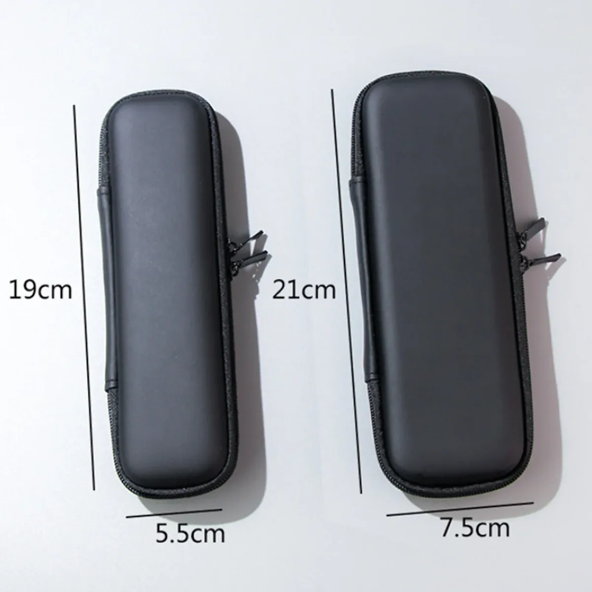 sacs de rangement de cosmétiques noirs, étui étanche pour pinceaux de maquillage à double fermeture éclair, sac pour femmes, porte-brosse de voyage portable, boîte à stylos