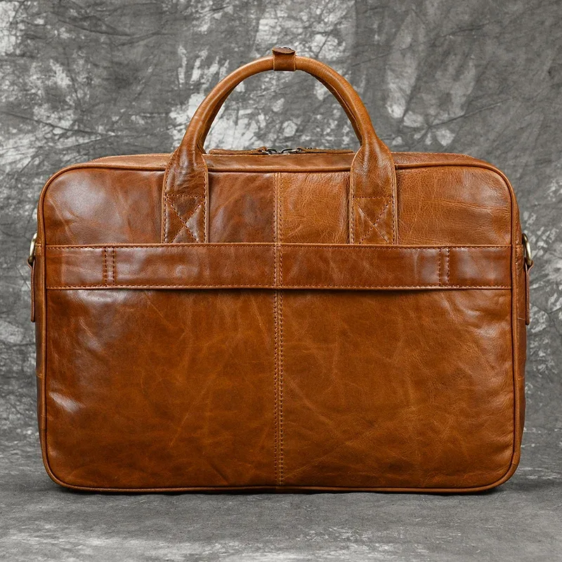 newsbirds-sac à main en cuir véritable pour hommes, sac à bandoulière messenger business, sac pour ordinateur portable 15.6 pouces, sacs à main pour hommes, couches