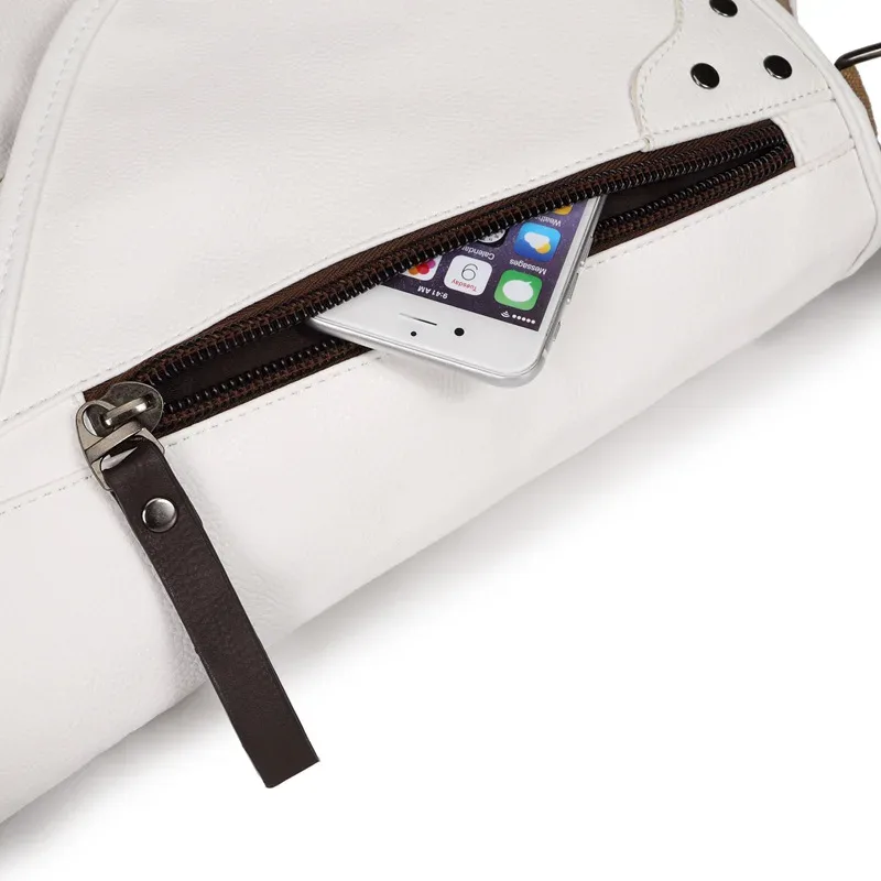 sac messager en cuir pu pour hommes et femmes, sac d'école scp, sacs initiés, procédures spéciales anime, cosplay