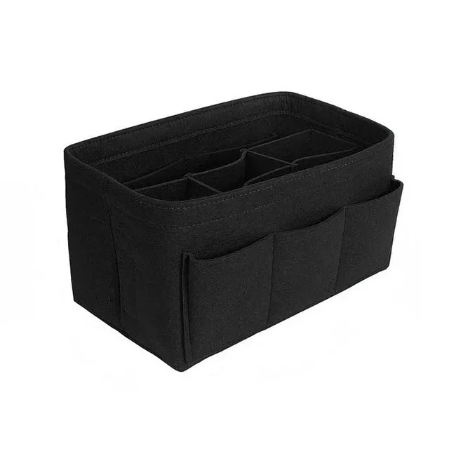 sac à main pour femmes, sacs à cosmétiques et organisateur de maquillage, sac à insérer en feutre pour sac à main, sac intérieur en tissu feutré, convient à diverses sacs de marque