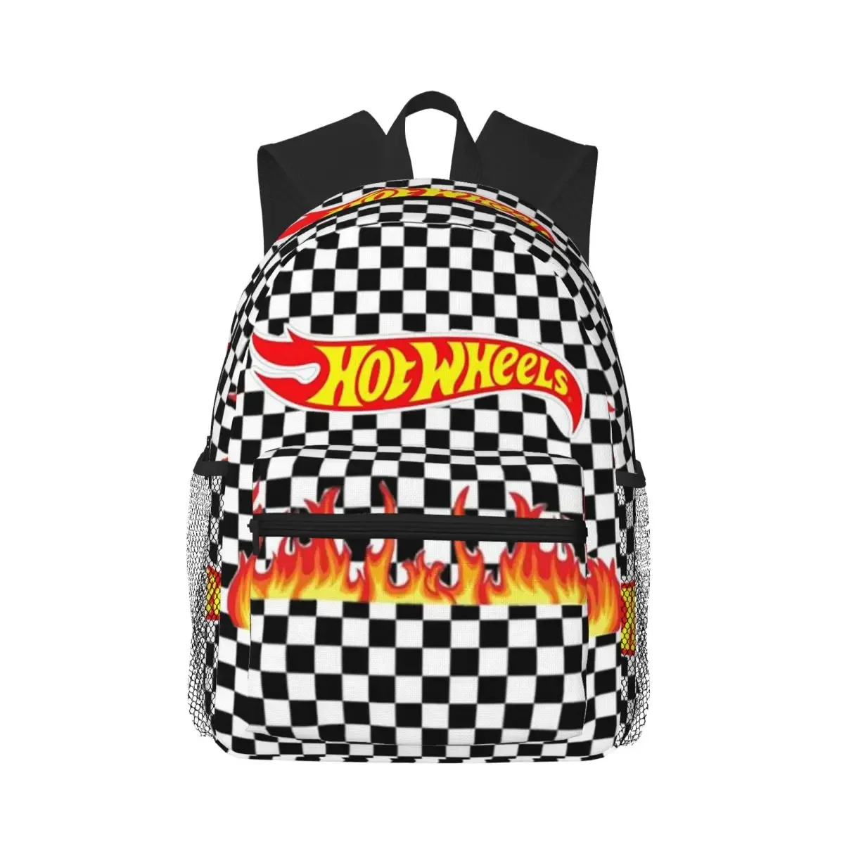sac à dos hot wheels race pour étudiants, sac d'école, sac à dos de randonnée, sac de voyage pour hommes et femmes, sac à bandoulière