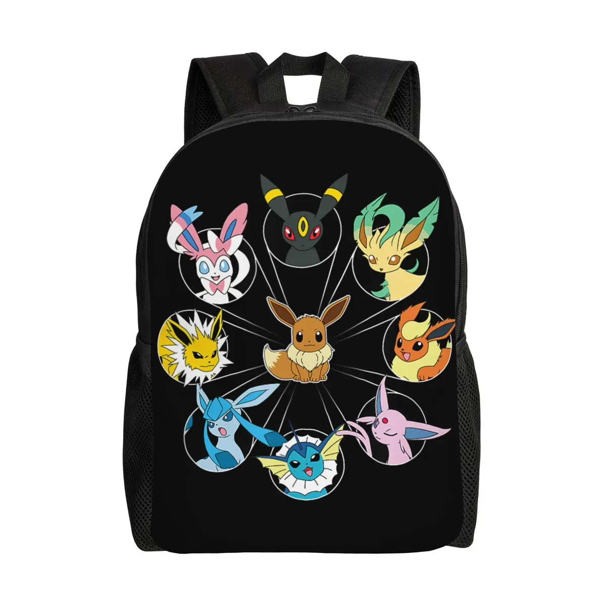 sacs à dos pokemon fuecoco stats daypack mochila journey retro sac à dos lavable