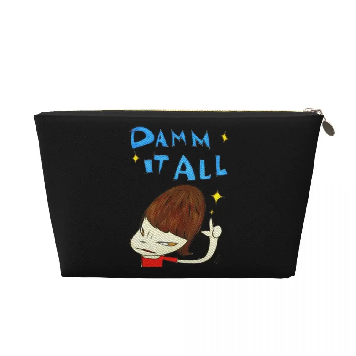 yoshitomo nara (9) sac à cosmétiques pour femme, pochette de rangement de maquillage de voyage, trousse de rangement de toilette, étui dopp