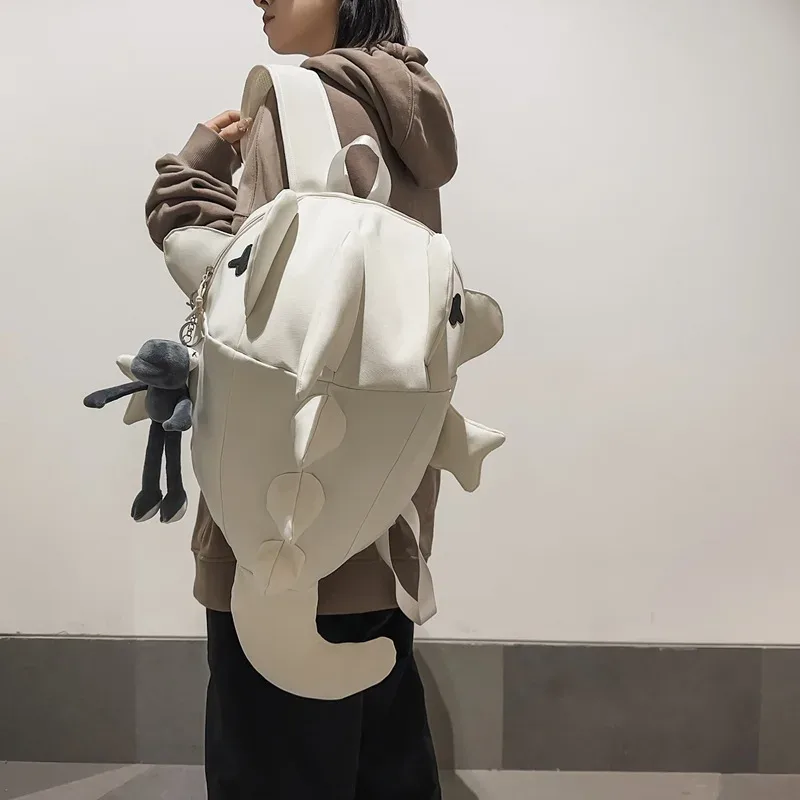 sac à dos de dinosaure de dessin animé pour hommes et femmes, sac d'ordinateur portable de voyage étanche multifonction kawaii, sac d'école drôle de mode pour garçons et filles