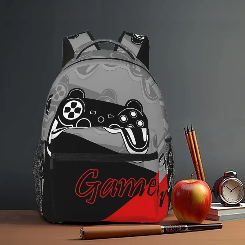 sacs à dos pour manettes de jeu pour garçons/filles, meilleurs cadeaux pour enfants, sacs pour ordinateur portable à dessin animé 2d, cartable pour adolescents, loisirs en plein air