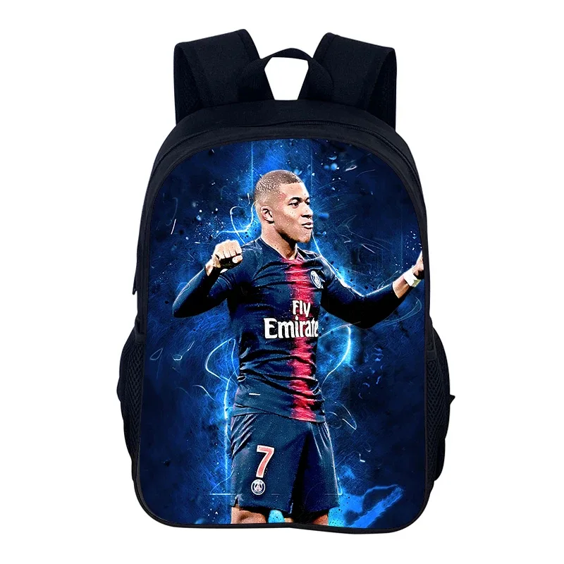 sac à dos de sport de football m-mbappes, sac d'école pour garçons et filles, sac à dos de sport pour joueur d'étoiles, sacs de livres pour le meilleur cadeau
