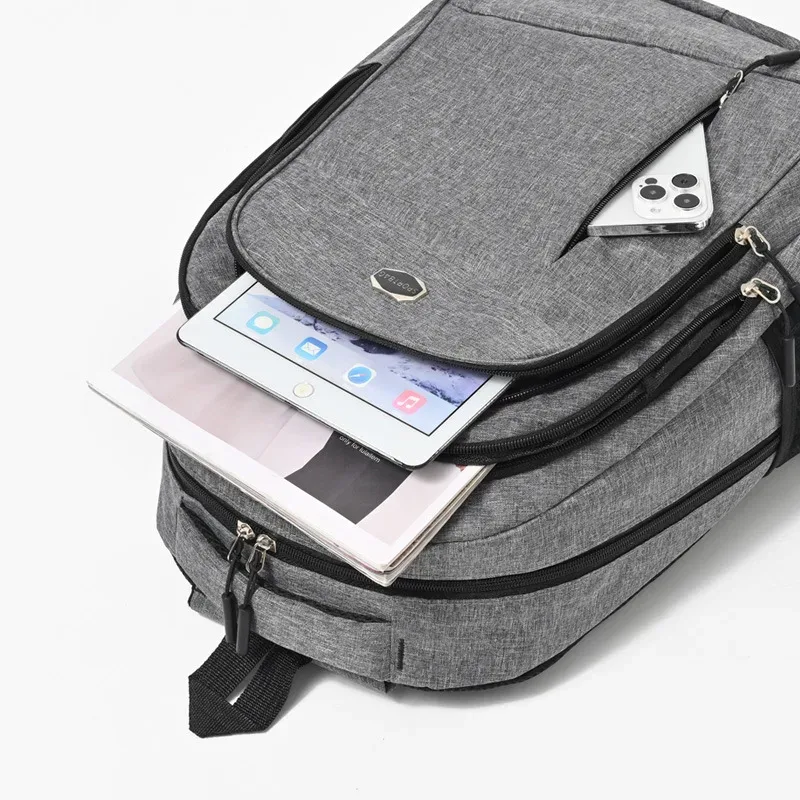 sac à dos d'affaires pour collégiens et lycéens, multicouches, grande capacité, sacs à bandoulière de bonne qualité