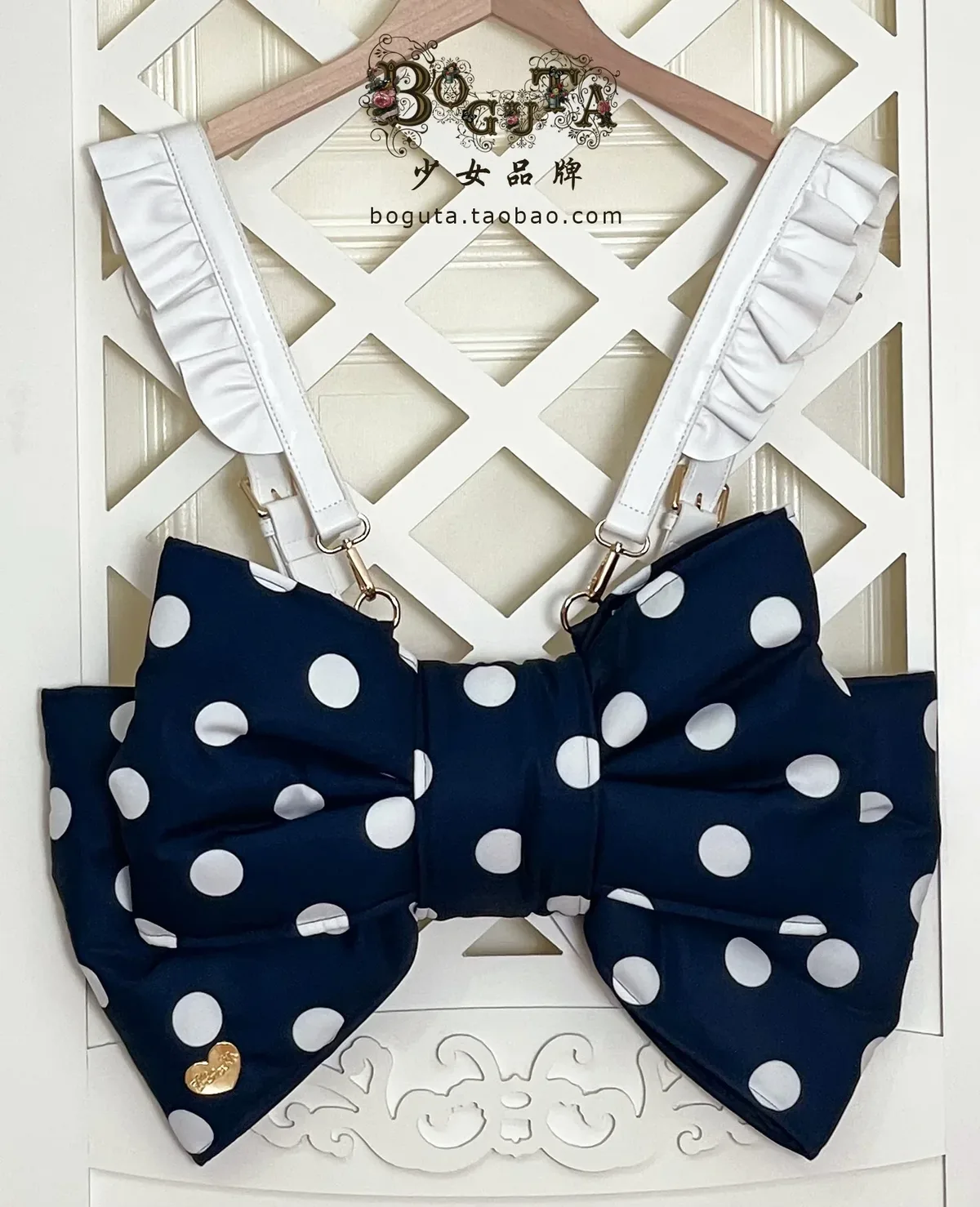 sac à dos lolita avec nœud à pois, joli sac à bandoulière original mochilas mujer bolsas y2k pour femmes, sac à dos kawaii pour filles douces