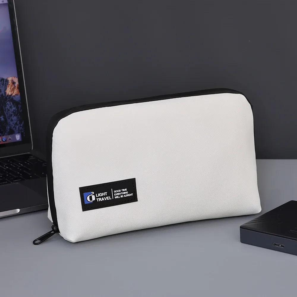 sac de rangement de câbles usb, sac de voyage pour écouteurs, powerbank, lignes de données, pochette de rangement, sac de câble de souris de grande capacité
