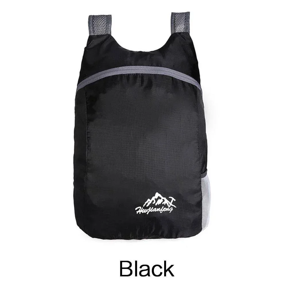 sac à dos de sport de plein air pliable et étanche, sac de voyage portable ultra léger adapté au camping, à la course à pied et au fitness