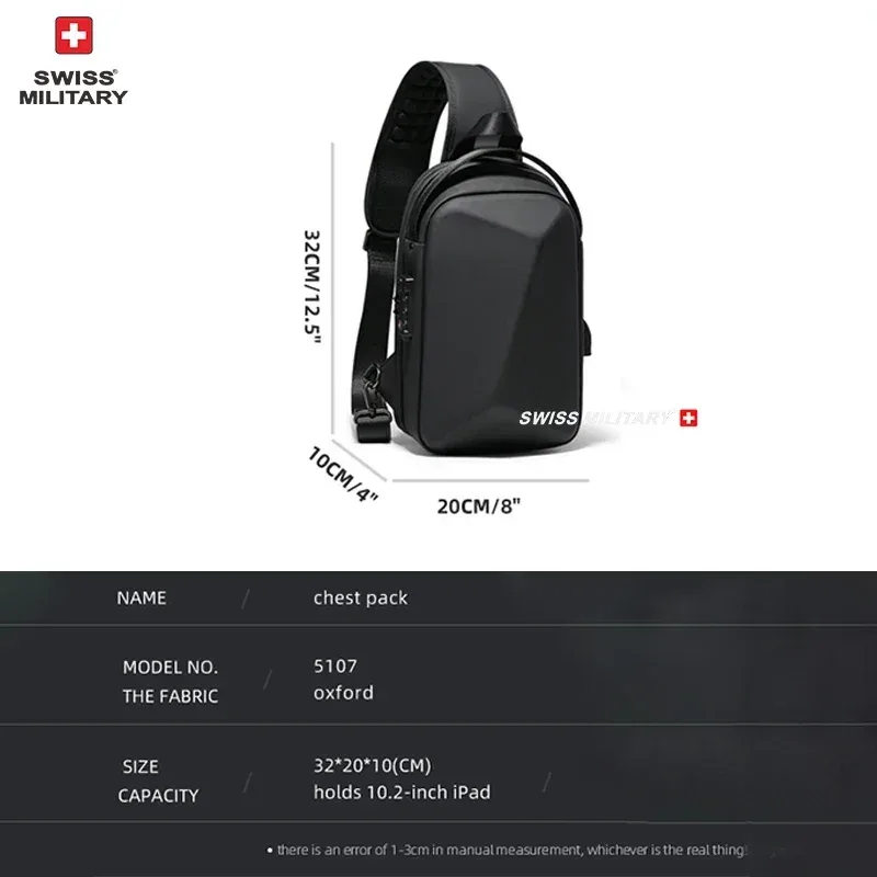 marque militaire suisse sac à dos pour ordinateur portable anti-vol étanche sac à dos décontracté usb charge hommes sac de voyage d'affaires sac à dos mochila
