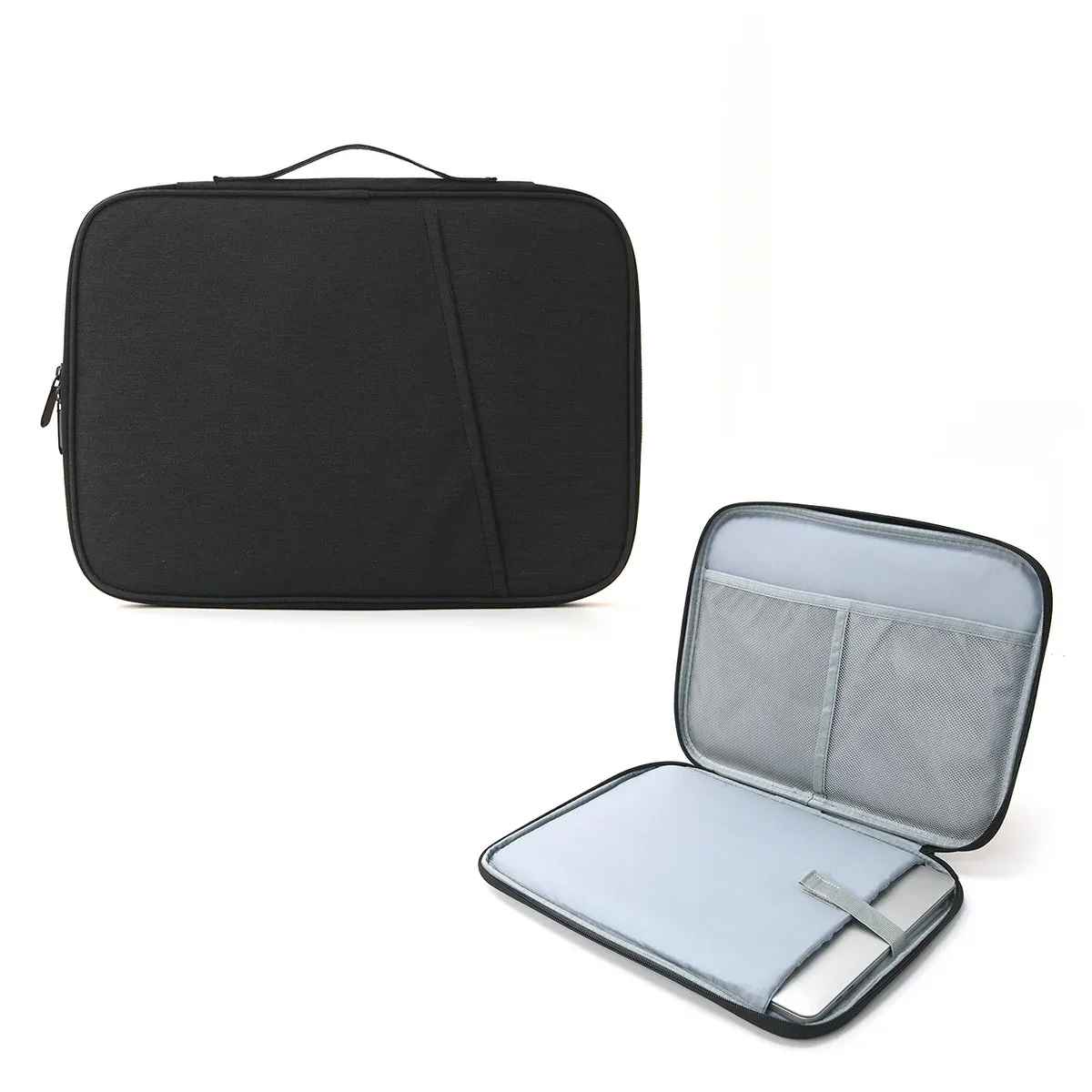 sac pour ordinateur portable de style professionnel, housse de protection pour ordinateur portable, pochette intérieure légère, sacoche pour ordinateur portable 14 pouces 13 pouces à porter à la main ou à l'épaule