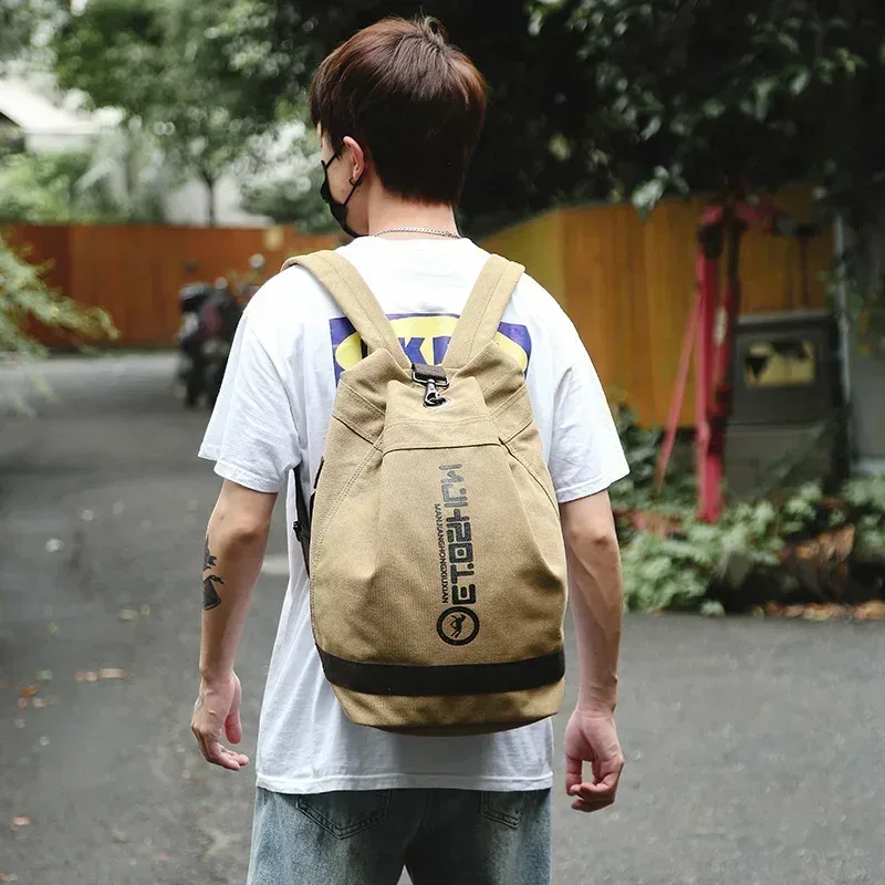 sac à dos en toile de loisirs pour hommes, grand sac à dos gentleman, sacs de voyage décontractés, sac à dos de haute qualité, mode