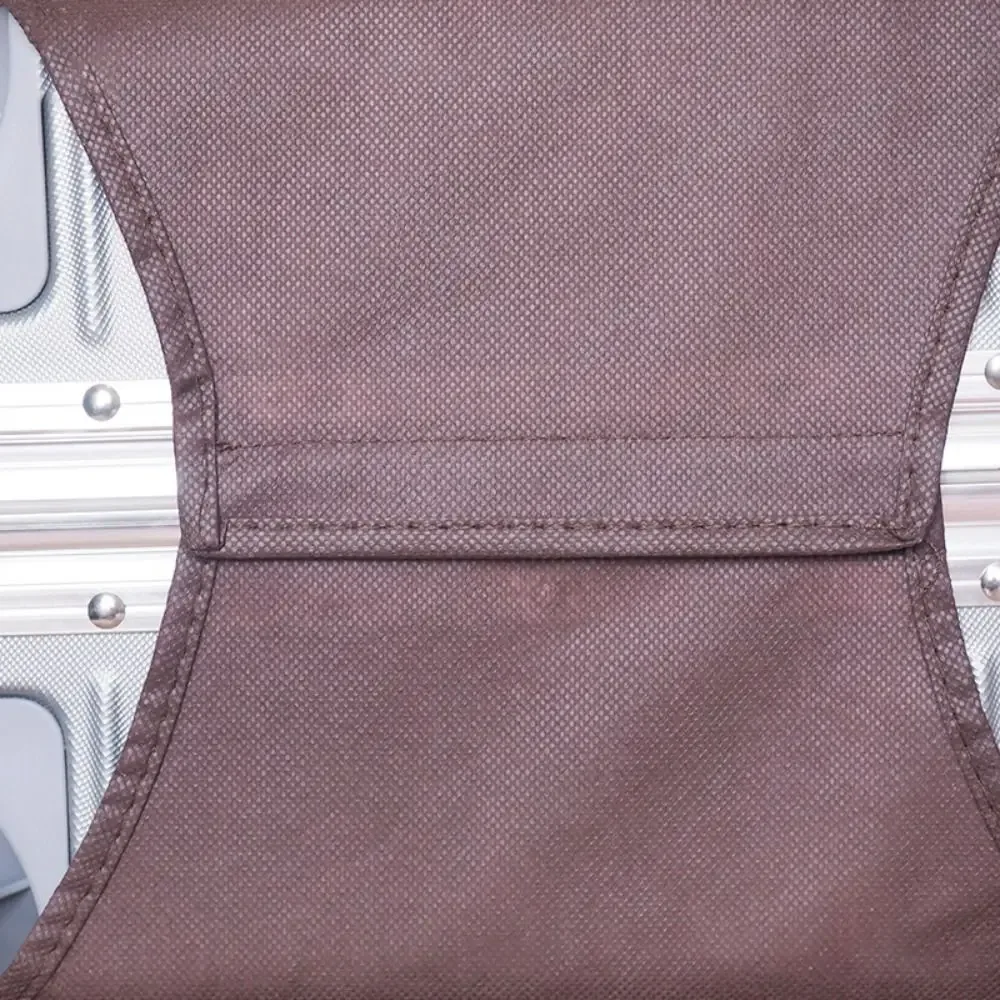 housse de protection pour bagages non tissée, anti-poussière, résistante à l'usure, couleur unie, anti-rayures, pour valise à roulettes, nouvelle collection