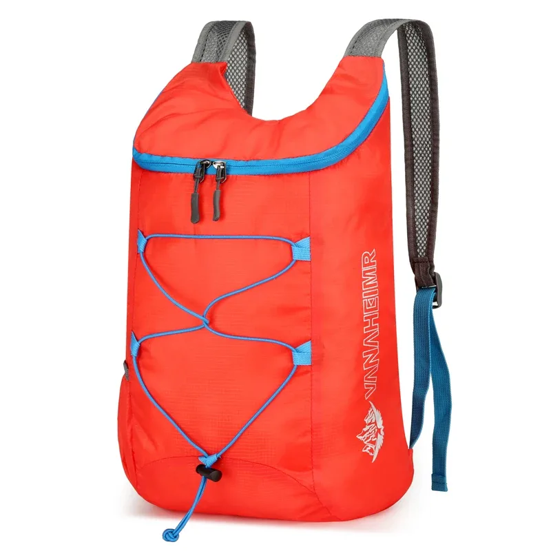 le sac à dos léger d'extérieur pliable en nylon, un sac à main simple et un sac de randonnée convient aux sports et aux voyages de plein air
