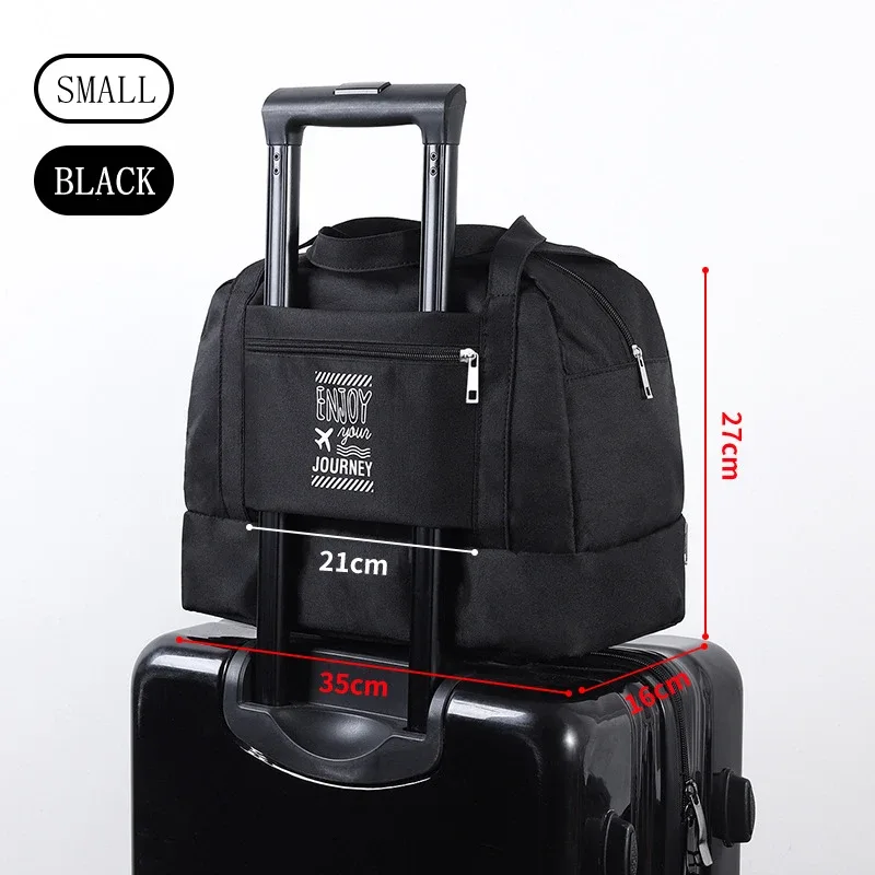 sac de sport de grande capacité pour yoga, gym, paquet de week-end, sacs à bagages, sac à main de voyage oxford pour femmes et hommes, organisateur d'emballage