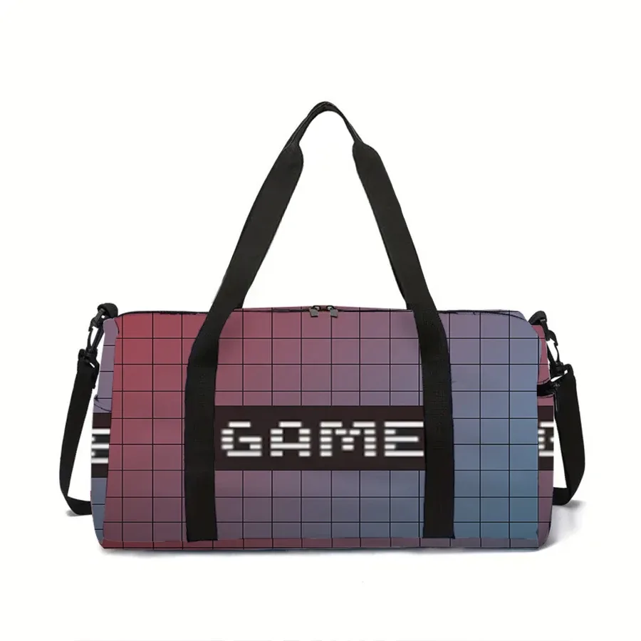 grand sac de voyage pour console de jeux, fourre-tout multifonctionnel, sacs à main imperméables, sacs de sport pour garçons/filles, sac de fitness pour enfants