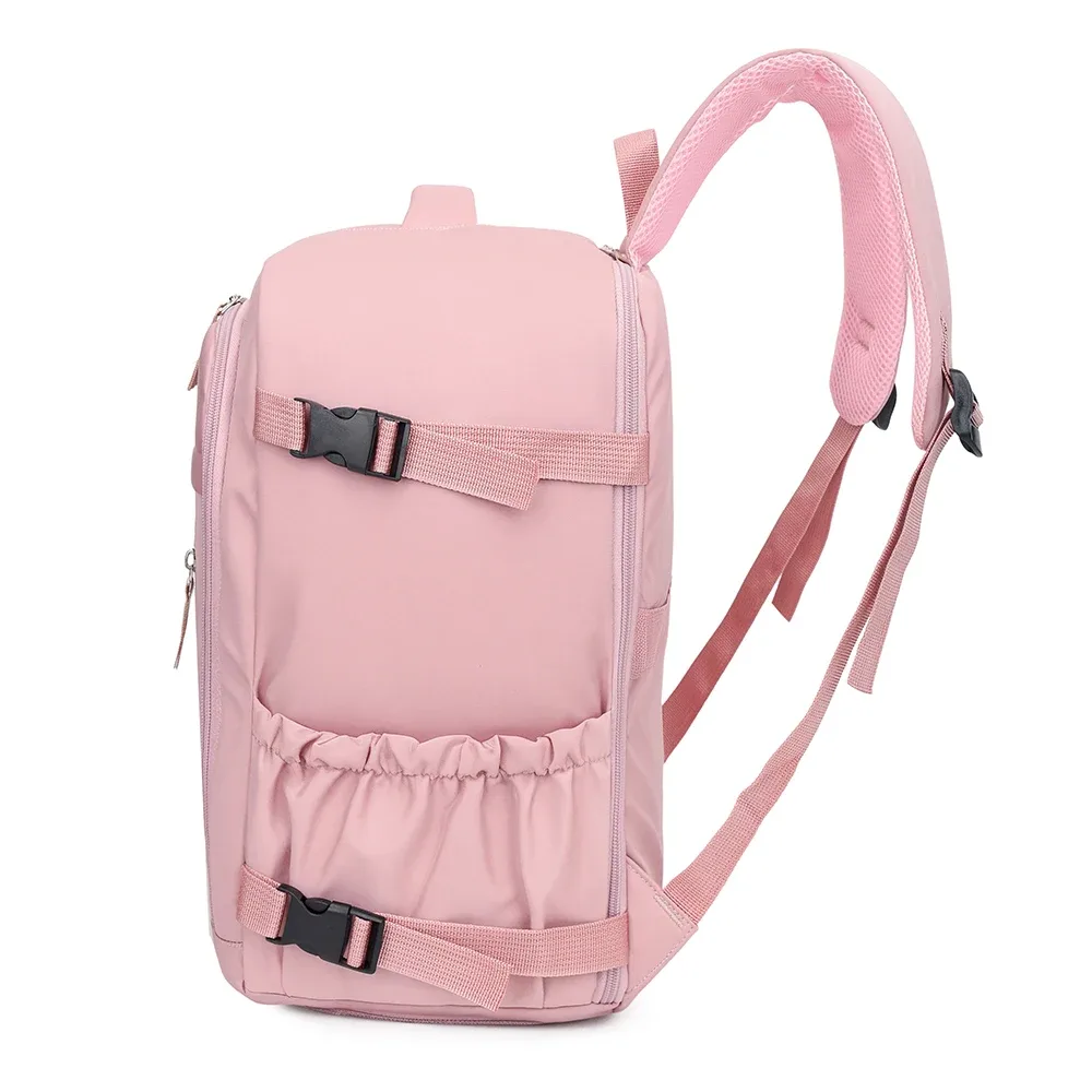 180 ° sac à dos open cabin, sac de voyage en nylon approuvé par les compagnies aériennes avec compartiment à chaussures pour les voyages en avion, les déplacements professionnels et les escapades de fin de semaine