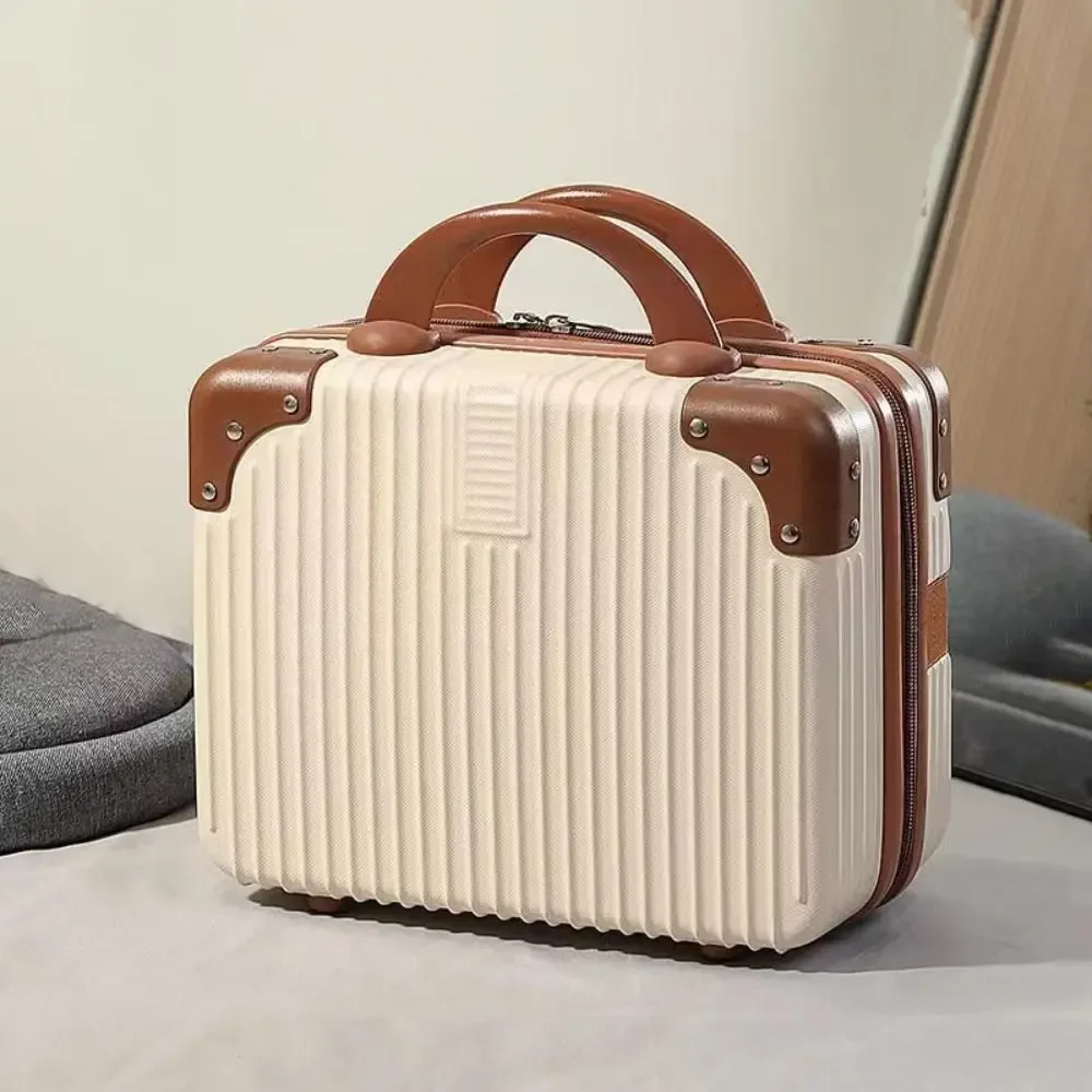 ventes flash : valise de voyage 14 pouces, mini trousse de maquillage, boîte à cosmétiques pour femmes