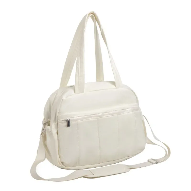 sacs polochons de voyage pour femmes, sac de sport de grande capacité avec poche humide, sac à main de week-end étanche, sacs de toilette, nouvelle collection 2025