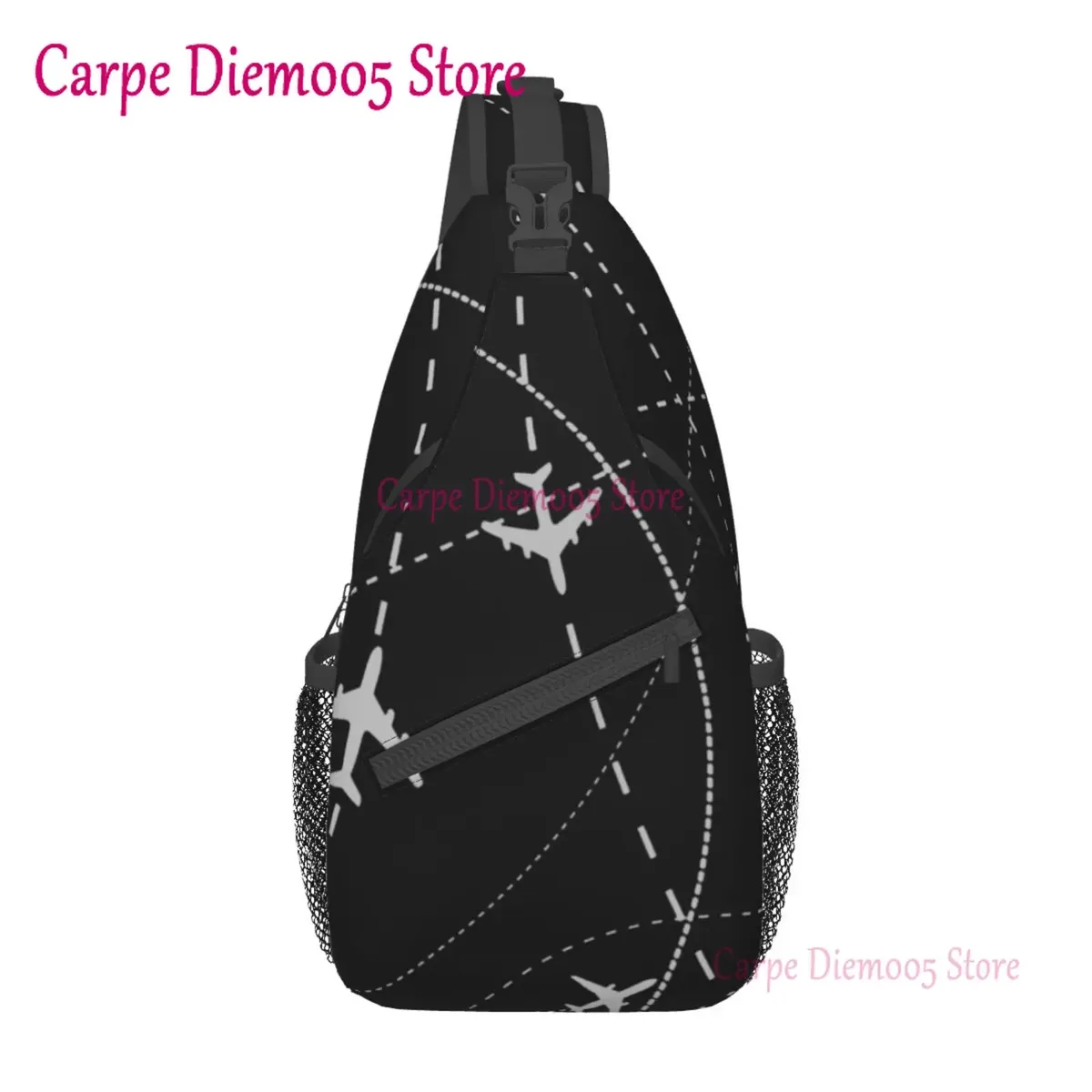 sac à bandoulière à rayures captain pour hommes, sac à dos à bandoulière pour randonnée