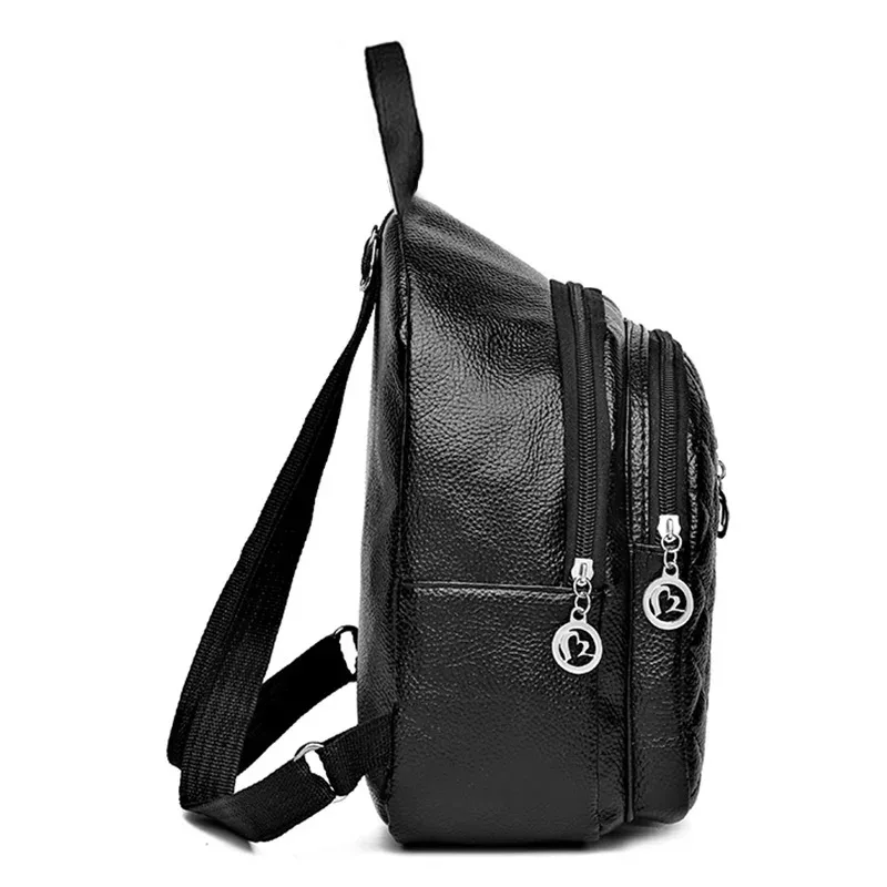 sacs à double bandoulière pour hommes et femmes – nouveaux petits sacs à dos au design coréen – sacs tendance – sacs à dos polyvalents en cuir souple