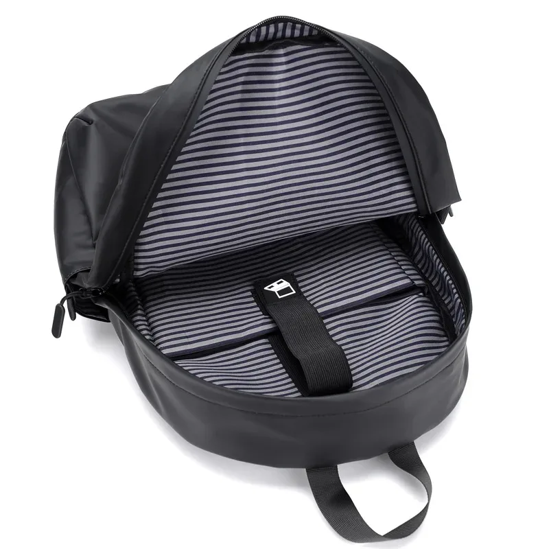 nouveau sac à dos à la mode de grande capacité pour ordinateurs portables, fabricant, taille moyenne en gros noir gris bleu