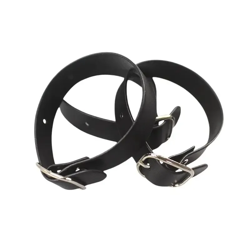 étiquette de bagage double face en pu avec boucle en alliage et rivet en cuivre antirouille pour étudiants – idéale pour la rentrée scolaire