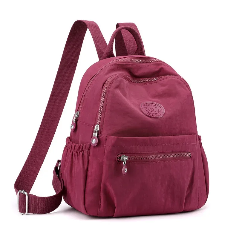 sac à dos oxford en nylon pour femmes, élégant, tendance coréenne, petit sac à dos polyvalent en toile, sac de voyage pour maman