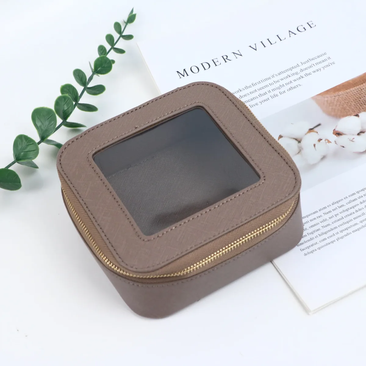 trousse de toilette de voyage en cuir saffiano pour femmes, nom personnalisé gratuit, organisateur de maquillage, sac à cosmétiques pour femmes