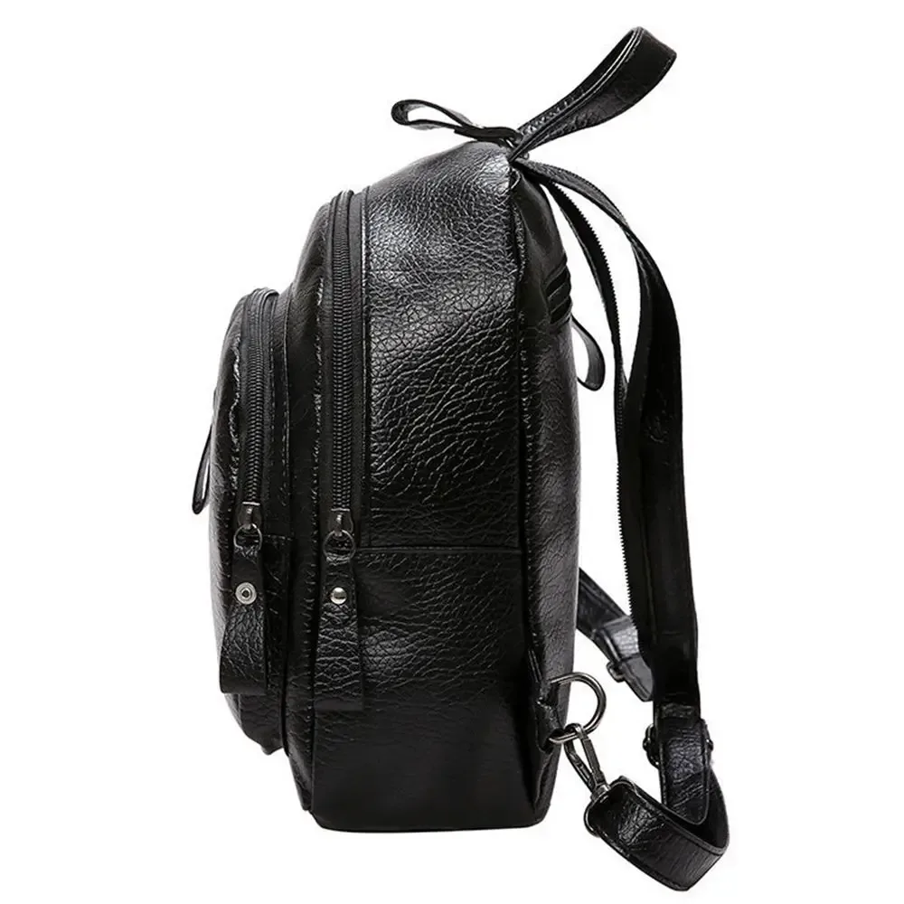 haute qualité imperméable en cuir femmes sac à dos mode anti-vol femmes sacs à dos dames grande capacité sac à dos