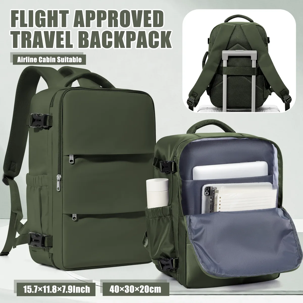 ryanair 40x30x20 sac à dos de voyage wizzair cabine avion valises cabine bagages à main sacs sac à dos étanche ordinateur portable packbag
