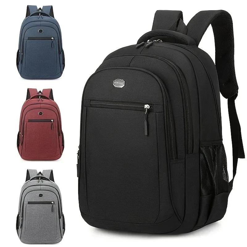 sac à dos de grande capacité, sac d'ordinateur pour étudiants pour hommes et femmes, sac à dos de transport multi-poches étanche et résistant à l'usure, chr