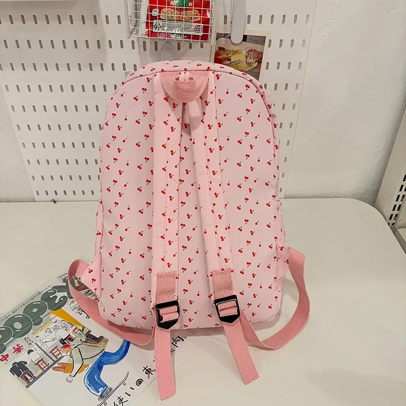 sac à dos décontracté pour femmes, imprimé floral, polyvalent, sangle réglable, sac à dos mignon pour étudiantes, sac à dos pour pique-nique et camping en plein air