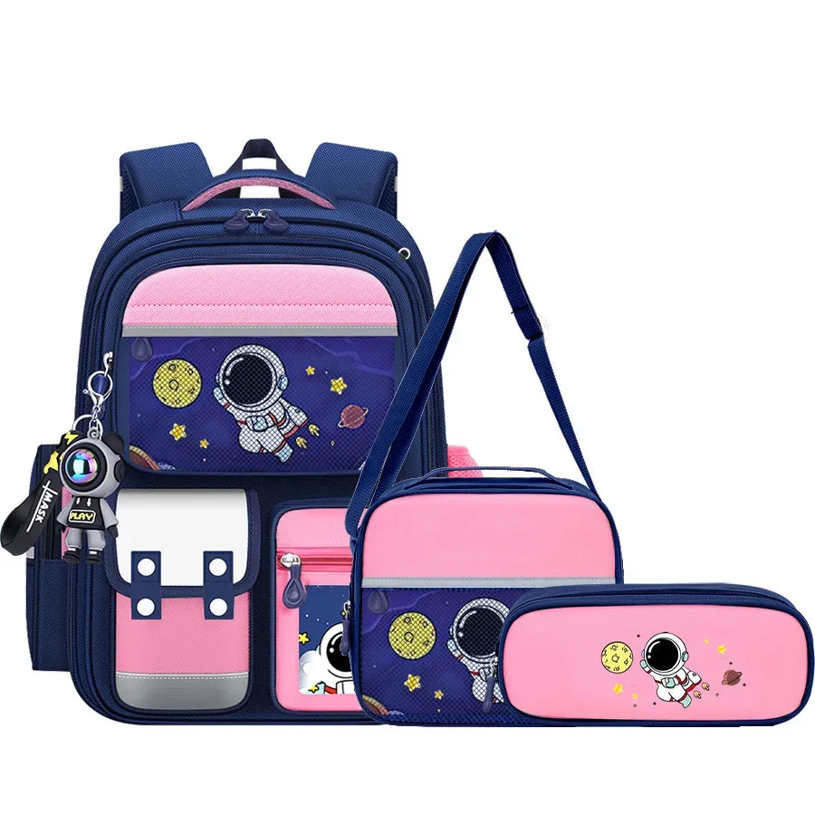 ensemble de 3 sacs à dos capybara pour enfants, garçons et filles, boîte à lunch, trousse à crayons, sac à livres grande capacité, cadeau de rentrée scolaire