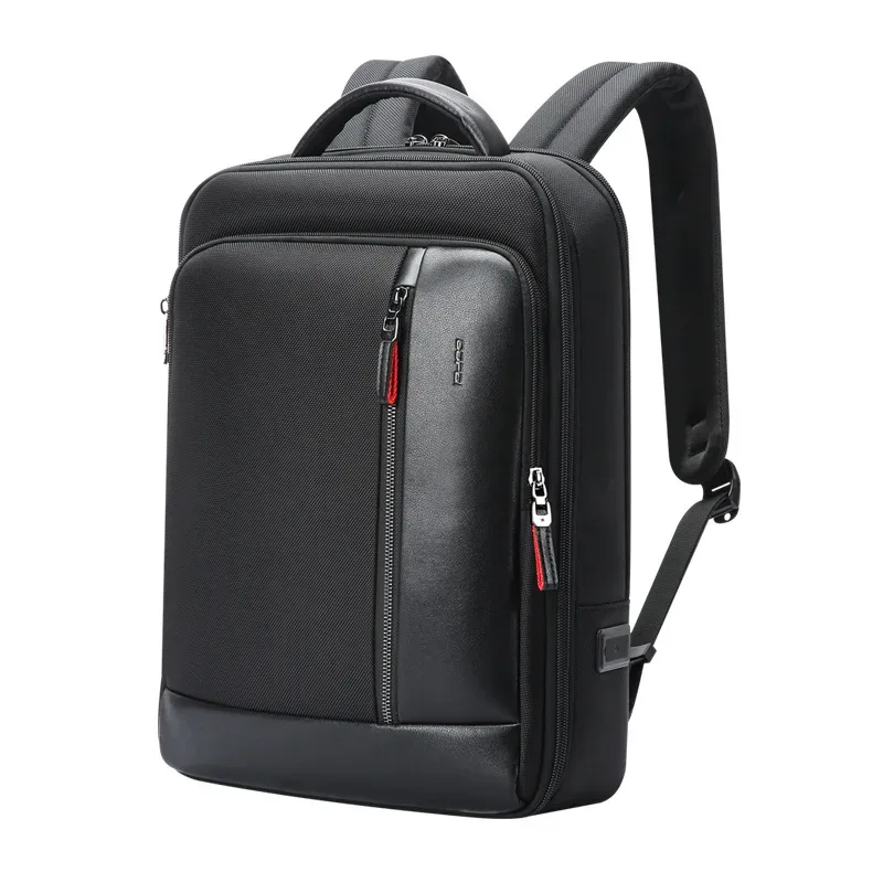 bopai-sac de travail de chargement usb antivol extensible pour hommes, sac à dos pour ordinateur portable 15.6 pouces, voyage intelligent d'affaires, luxe