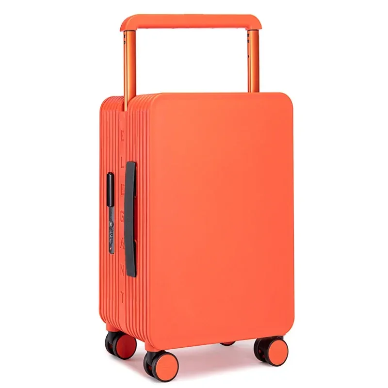 tsa blolock-valise à roulettes avec poignée large, bagage à main de luxe, cabine, barre nervurée, haute qualité, 20 en effet