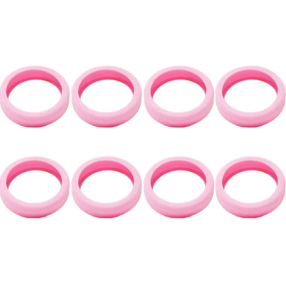 8 pièces/ensemble valise en silicone roues housse de protection avec son silencieux réduire le bruit boîte de chariot bagages roulette chaussures roulettes couverture