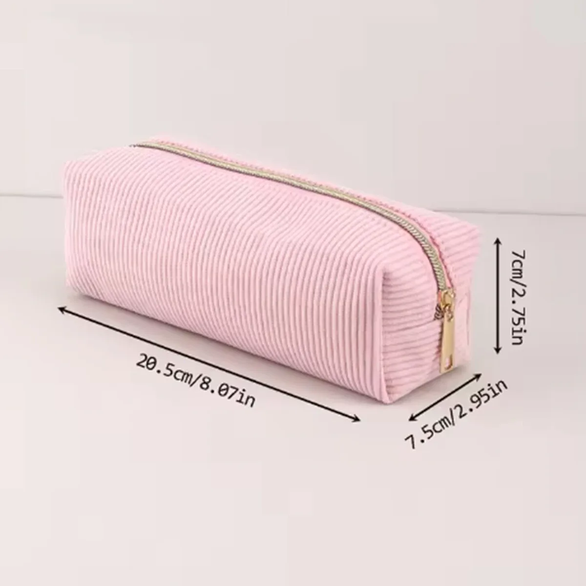 sac à cosmétiques portable en velours côtelé, grande capacité, sac de voyage pour maquillage, trousse de toilette portable pour femmes et filles, rangement multifonctionnel