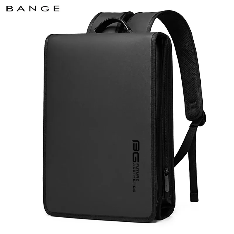 BANGE nouveau sac à dos d'affaires sac d'ordinateur antivol pour hommes grande capacité 14.1 pouces sac à dos pour ordinateur portable hommes élégant étanche