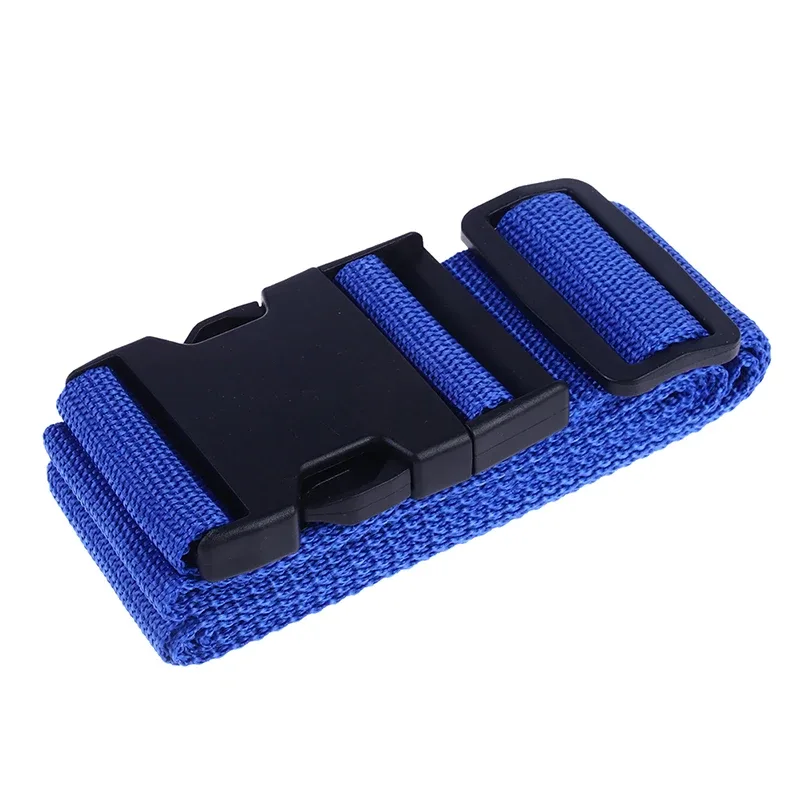 sangle d'emballage en nylon durable pour bagages de voyage, serrure sécurisée pour valise, ceinture, 2m, 1pc