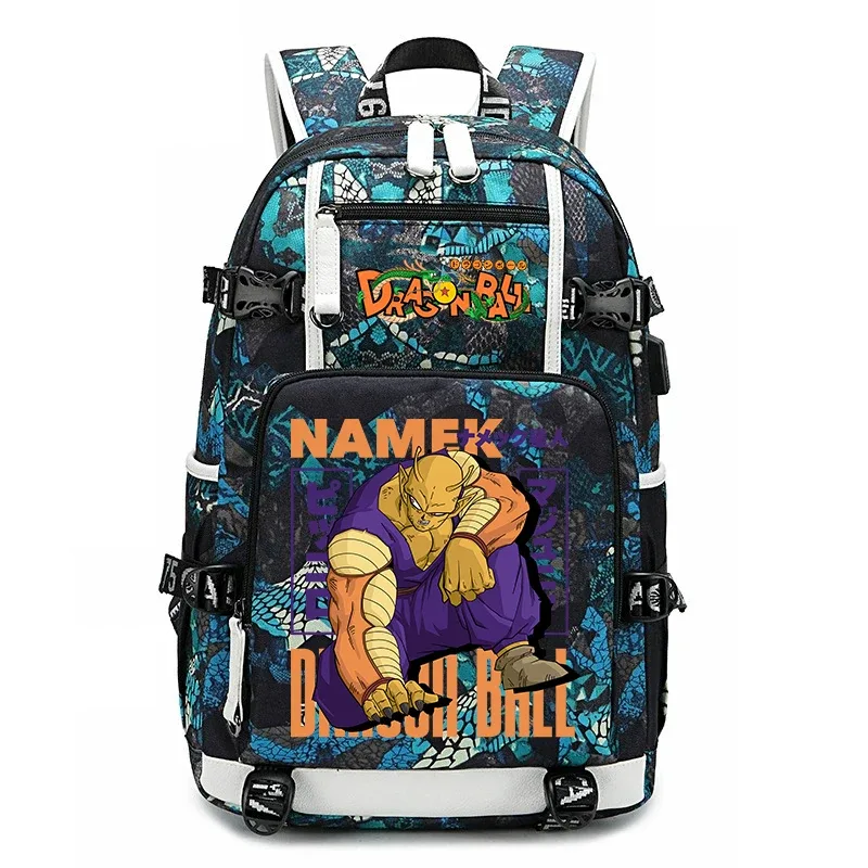sac à dos pour étudiants avec imprimé dragon ball z, grande capacité, sac à dos décontracté pour enfants, adolescents, garçons et filles, pour l'école et les voyages
