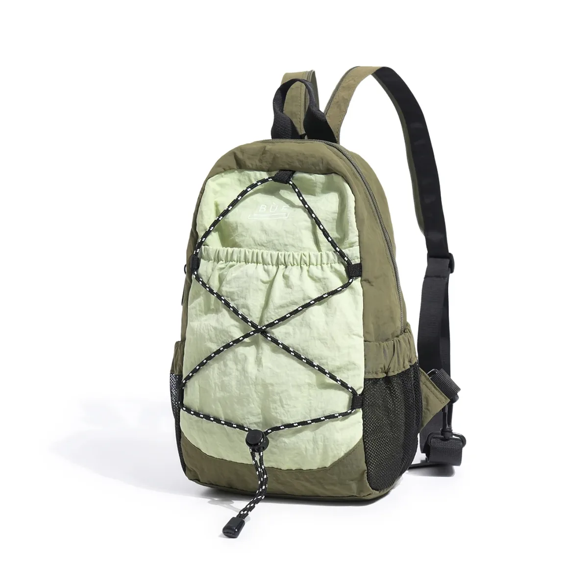 sac à dos mini léger unisexe en nylon, sac bandoulière décontracté pour les trajets quotidiens, la randonnée en plein air, avec plusieurs poches et sangle