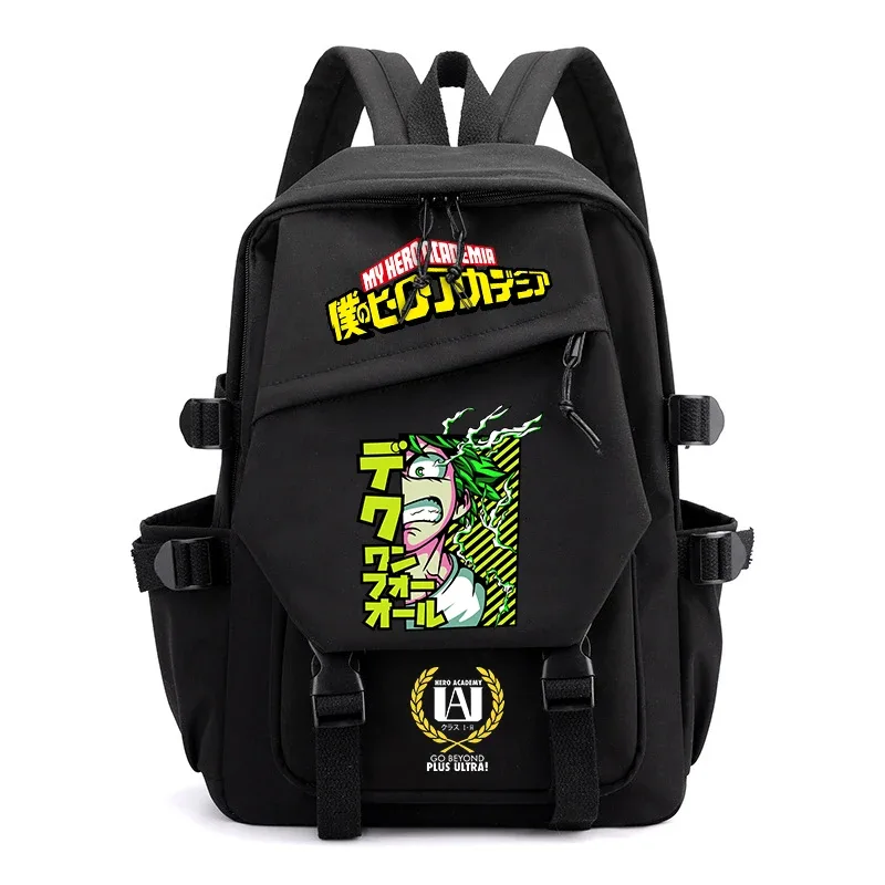 petit sac à dos my hero academia anime pour filles, sac à dos léger et décontracté pour étudiants, sac à dos de voyage pour l'école