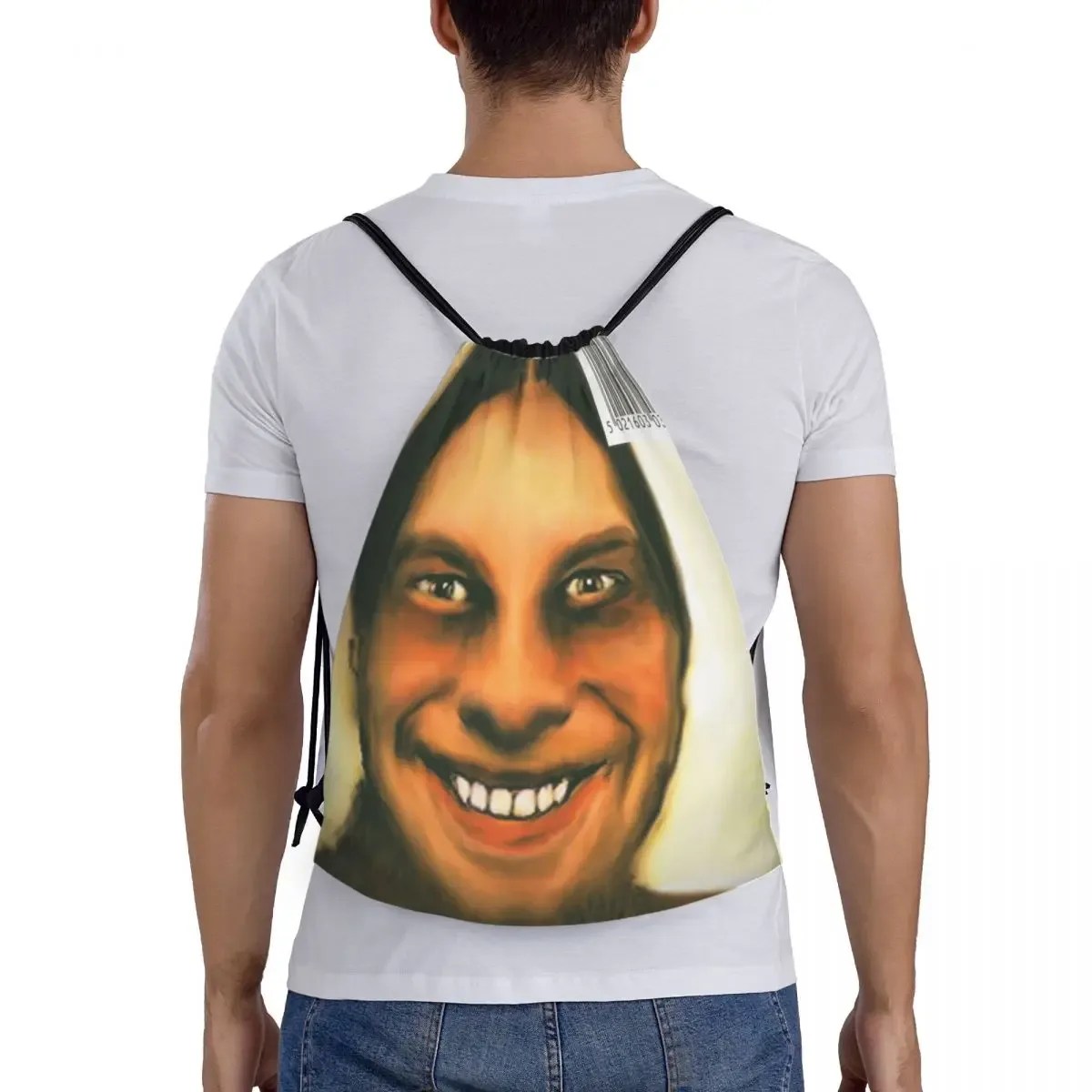 aphex-sac à dos personnalisé à double proximité pour femme et homme, sacoche pliable de dehors, de gym, de musique électronique britannique, de shopping pour artiste