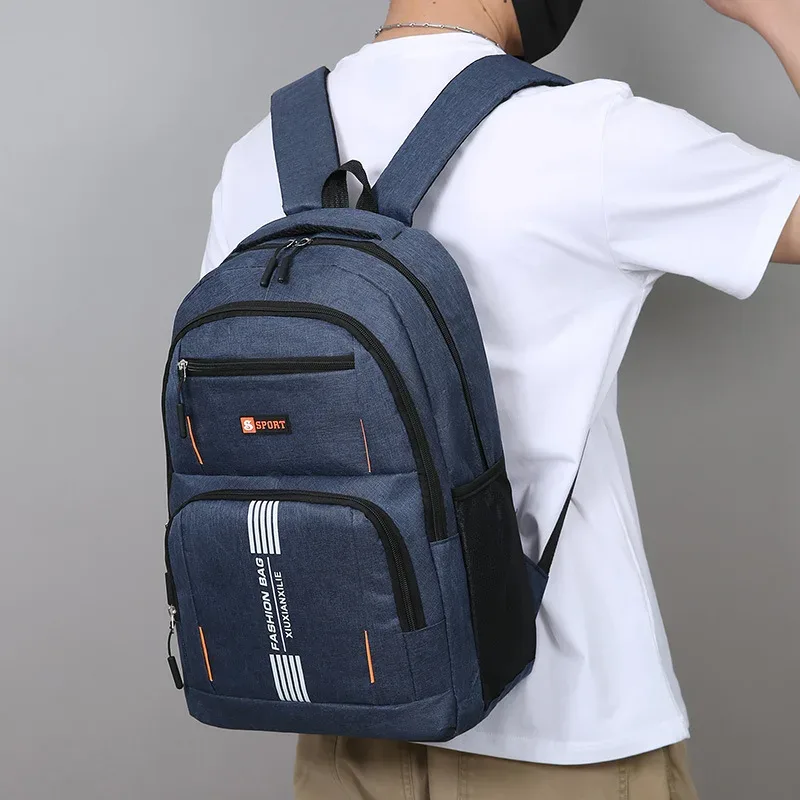 sac à dos de voyage de loisirs, nouveau sac à dos de navetteur professionnel, léger, multi-poches, pour homme