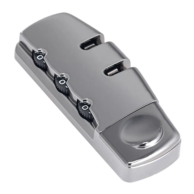 Cadenas Arrière Simple à 3 Chiffres pour Valise de Voyage, Accessoire avec Mot de Passe et Cadran Numérique, 1 Pièce