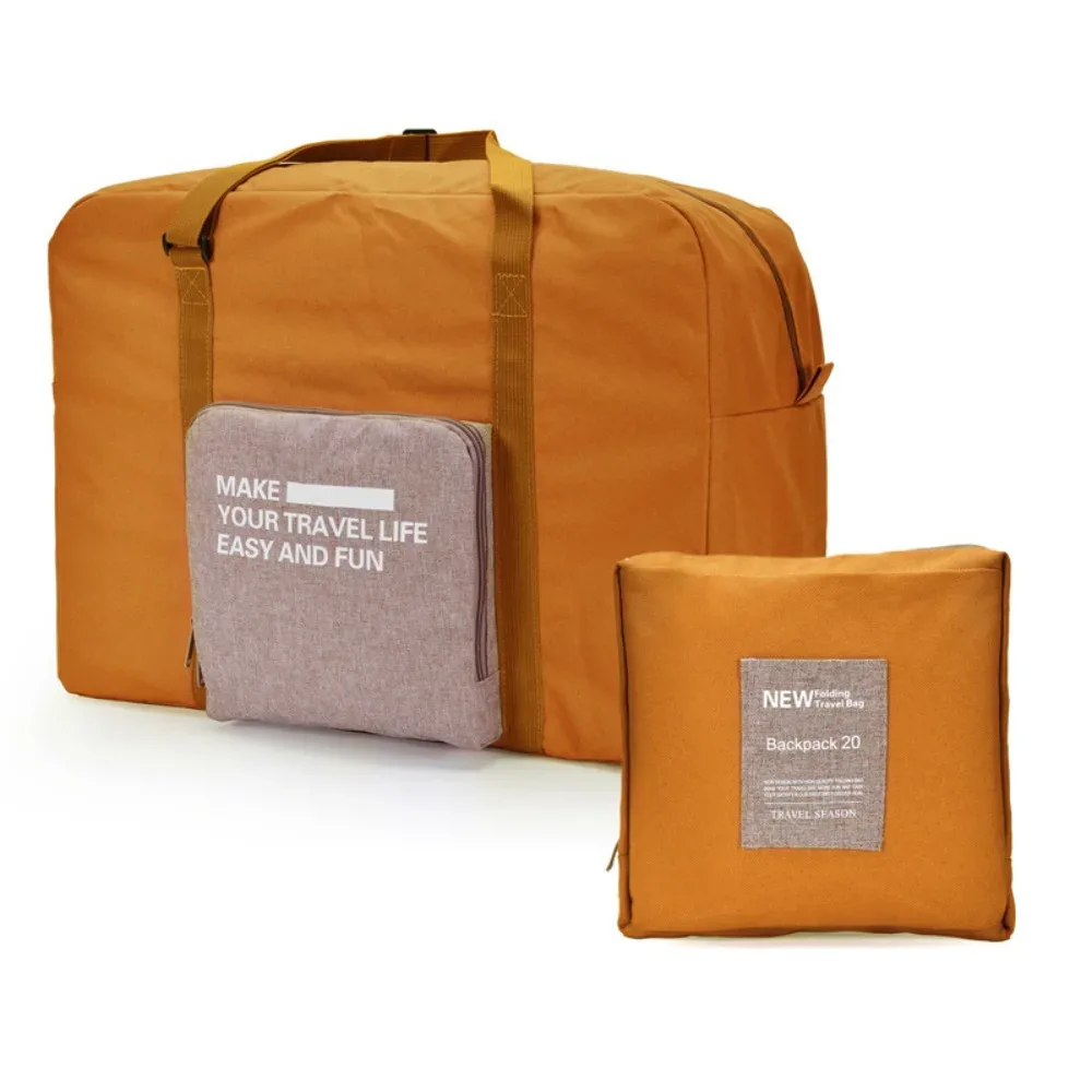 sac de rangement pliable pour vêtements en tissu oxford, grande capacité, sac de voyage, sac de sport imperméable, sac de voyage pour bagages