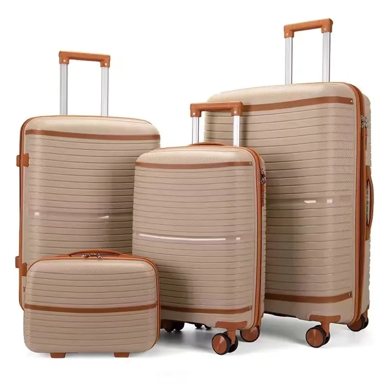 ensemble de bagages 4 pièces, valise à roulettes de grande capacité, nouveau bagage de voyage